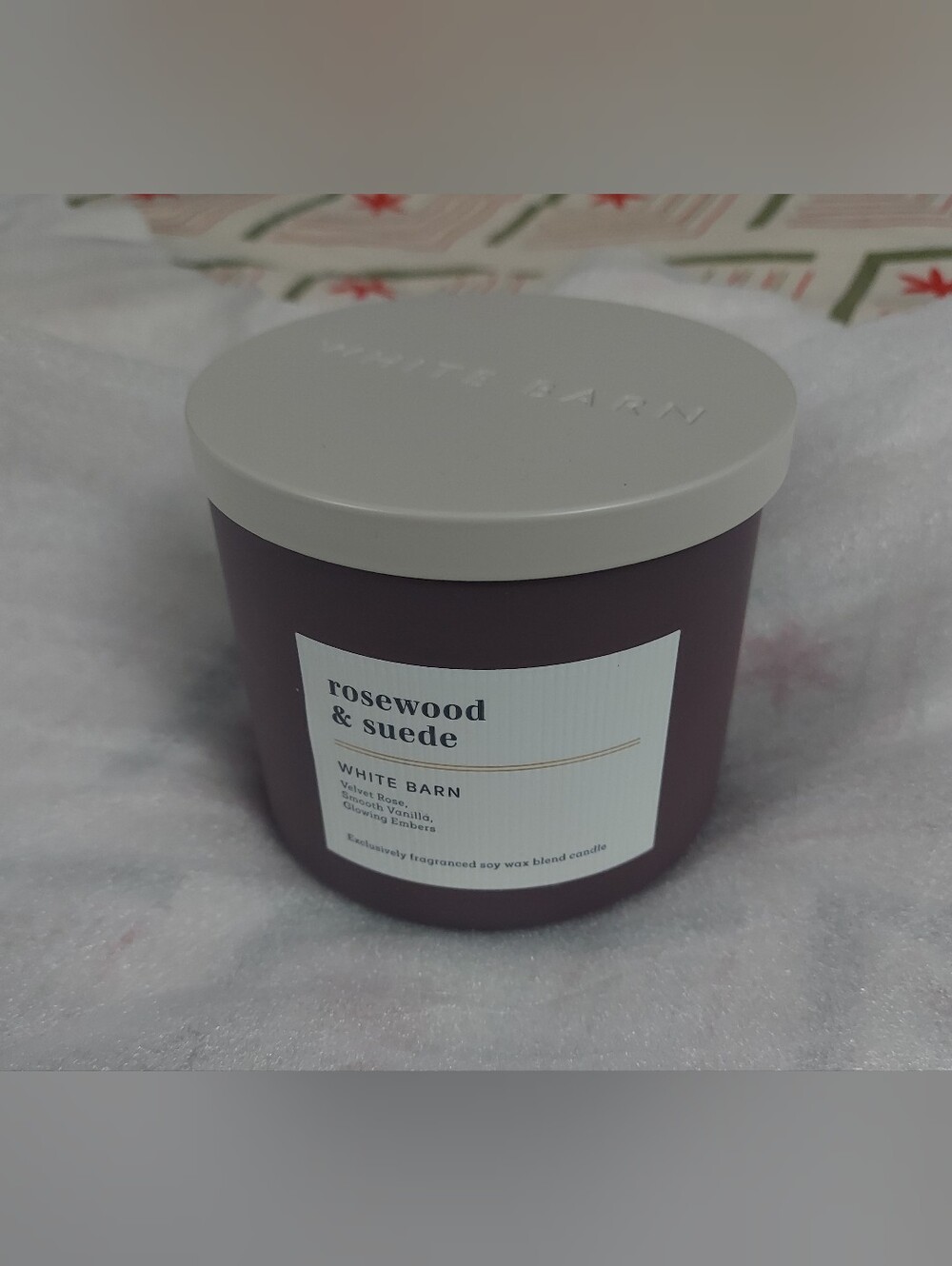 Rosewood & Suede Candle By Bath And Body Works